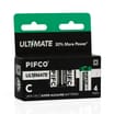 Pifco C Ultimate Super Alkaline Batteries 4 Pack