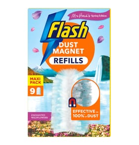 Flash Dust Magnet Duster Mrs Hinch's 9x Refills - Enchanted Wildflowers