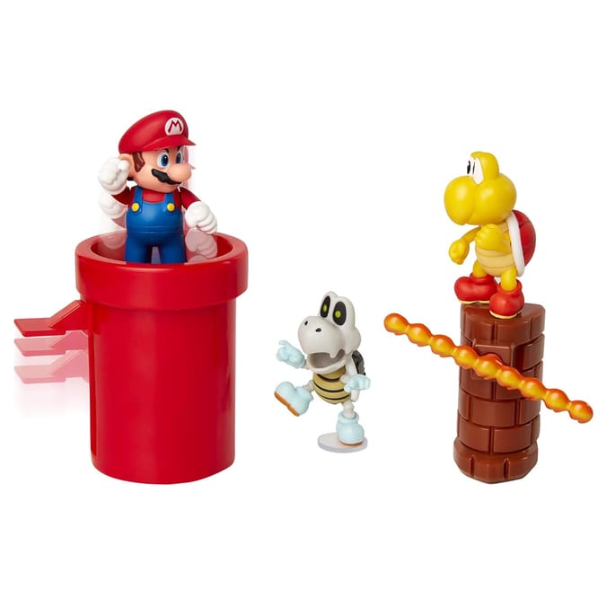 Super Mario 2.5" Diorama Playset - Dungeon