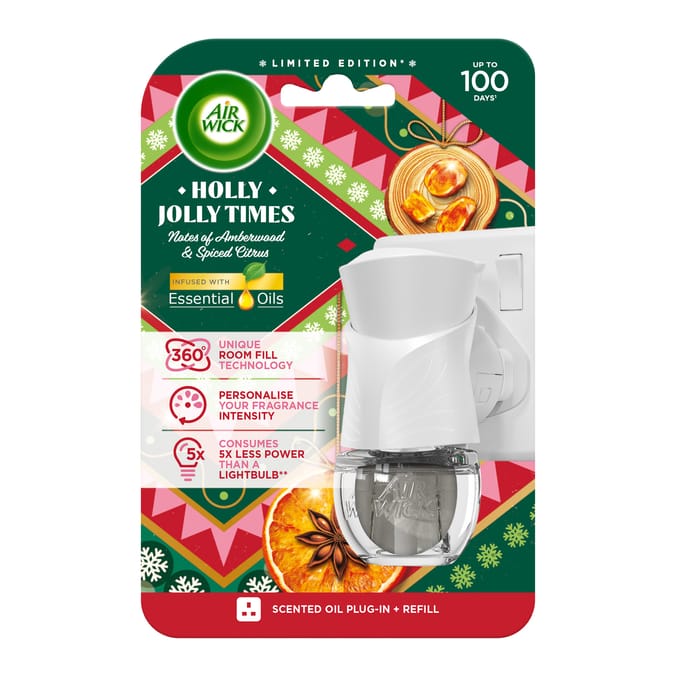 Air Wick Electrical Plug In 19ml -  Holly Jolly Times