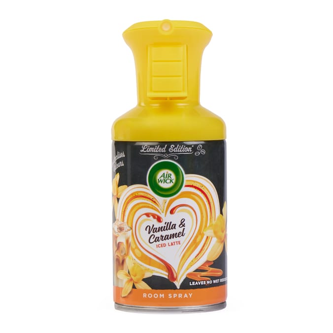 Air Wick Room Spray 250ml - Vanilla & Caramel Iced Latte 