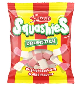 Swizzels Squashies Original Raspberry & Milk 140g