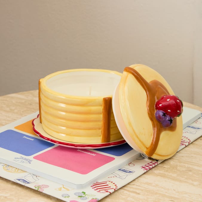 Breakfast Club Pancake Stack Scented Candle - Strawberry