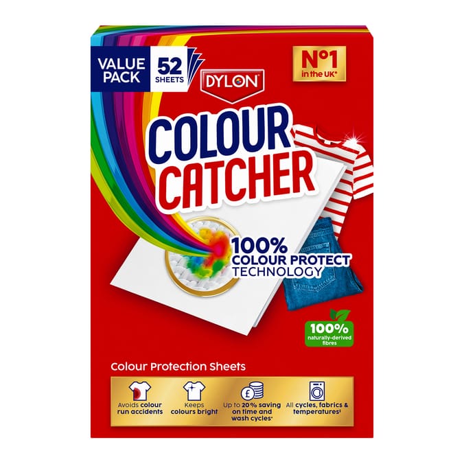 Dylon Colour Catcher Protection Laundry Sheets 52s