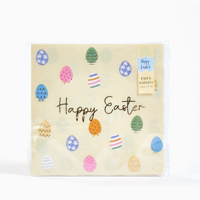 Hoppy Easter Napkins 15 Pack