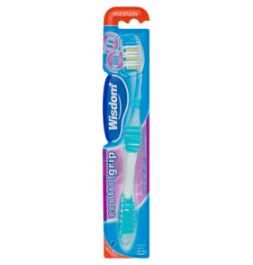 Wisdom Control Grip Toothbrush Medium
