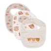 Pure baby 3 Pack Bib - Bear