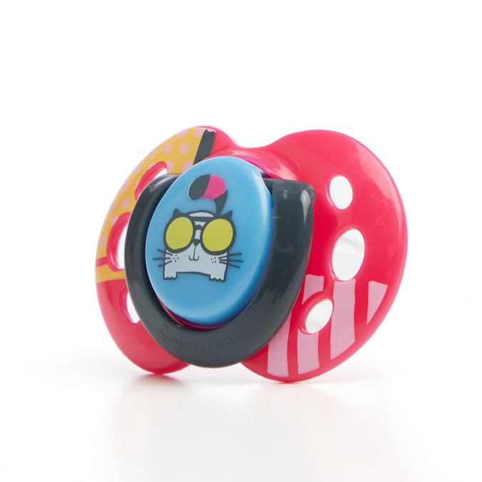 Tommee Tippee Fun Soother 2 Pack 18-36m Patterned - Cats