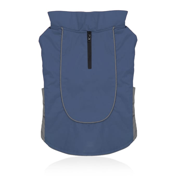 My Pets Reflective Dog Coat Navy
