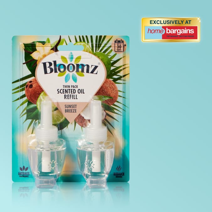 Bloomz Scented Oil Refill Twin Pack 2x 20ml - Sunset Breeze