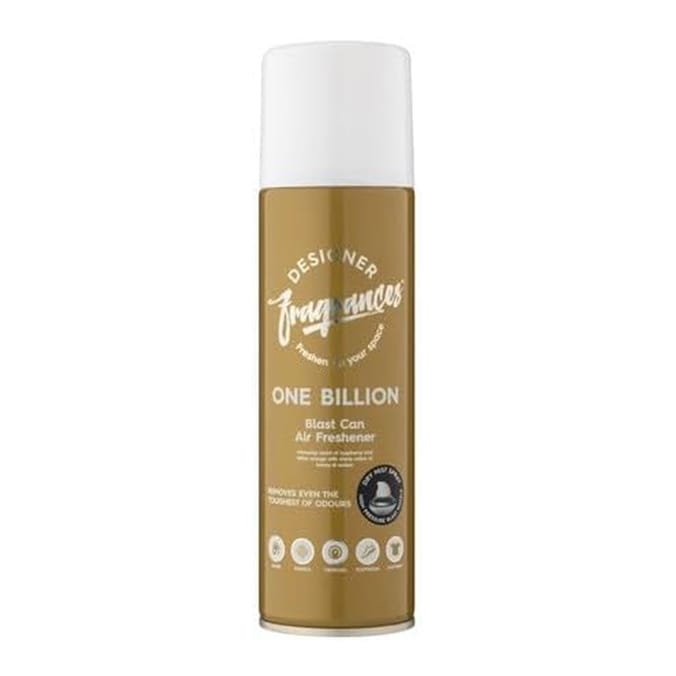 Designer Fragrances One Billion Blast Can Air Freshener 300ml
