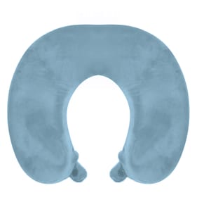 Travel Shop Memory Foam Travel Pillow - Blue 