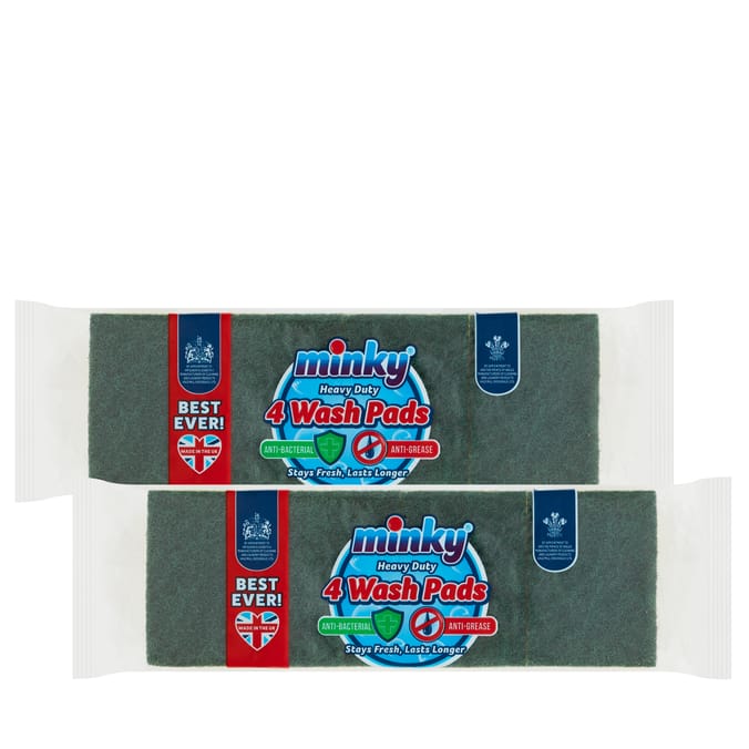 Minky 4 Heavy Duty Wash Pads
