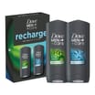 Dove Men+Care Body Wash Gift Set 2 Piece - Recharge