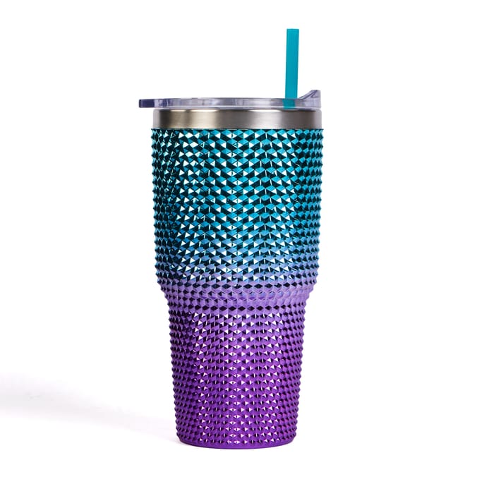 Hydrate Metallic Studded Ombre Tumbler 760ml