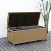 The Outdoor Living Collection Rattan Storage Box