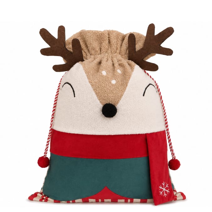 Sleigh Bells Reindeer Sack