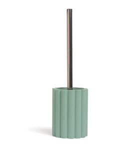 Bath Bubble Resin Toilet Brush - Green