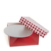 Jane Asher Christmas 12" Round Cake Board & Box x2