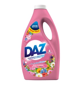 Daz Liquid Detergent 2.475 Litres 75 Washes - Wild Flowers 