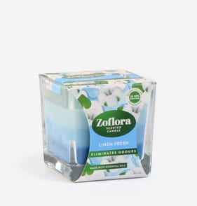 Zoflora Scented Candle 170g - Linen Fresh
