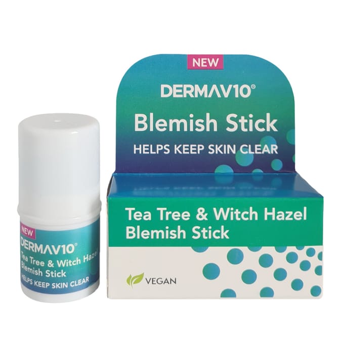 Derma V10 Tea Tree & Witch Hazel Blemish Stick