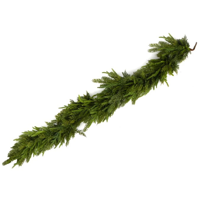 Festive Feeling 5ft Faux Pine Christmas Garland