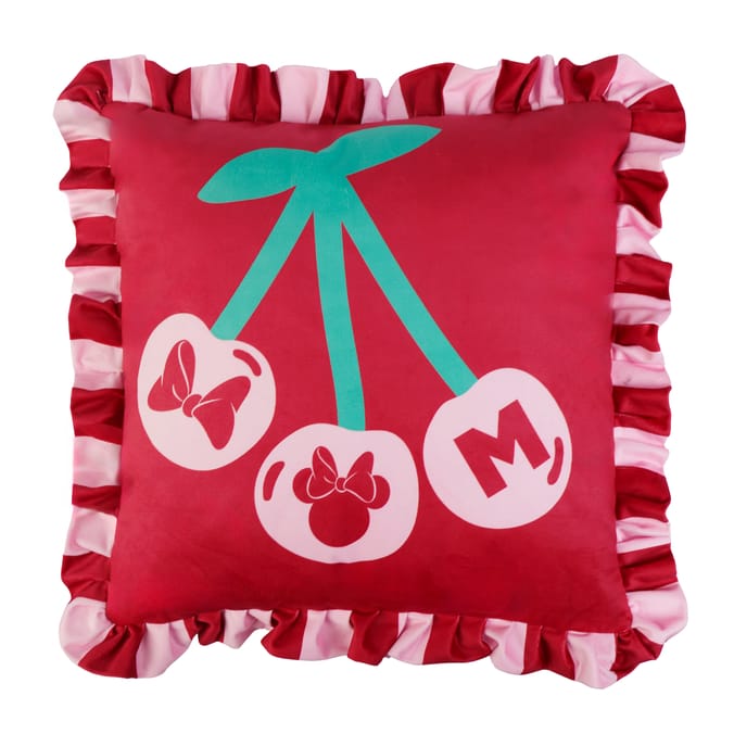  Disney Minnie Mouse Cherries Cushion 45cm