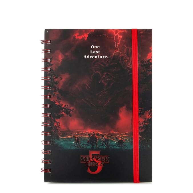 Stranger Things A5 Notebook