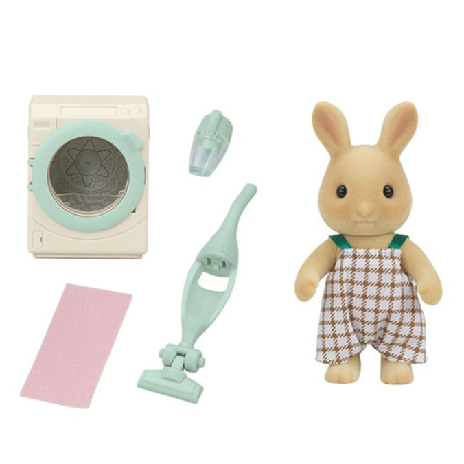  Sylvanian Families Sunny Rabbit Father's Wash Set