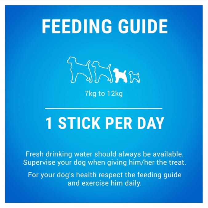 Dentalife Small Dog Treat Dental Chew 3 x 21 Stick Pack