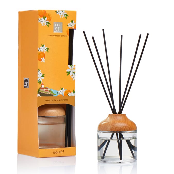  Wickford & Co Scented Reed Diffuser 100ml -  Neroli & Italian Cypress