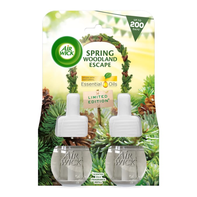 Air Wick Spring Woodland Escape Plug-in Twin Refill 19ml