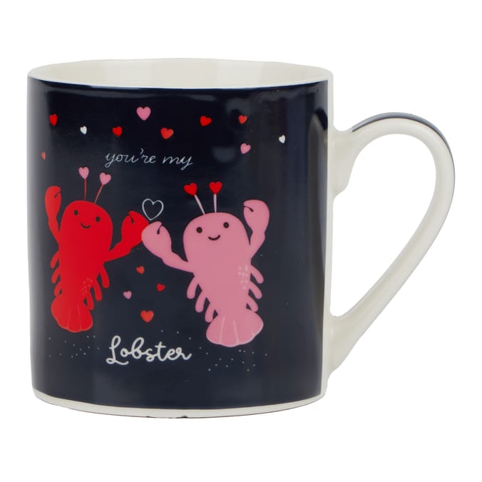  With Love Valentines Mug - Lobster