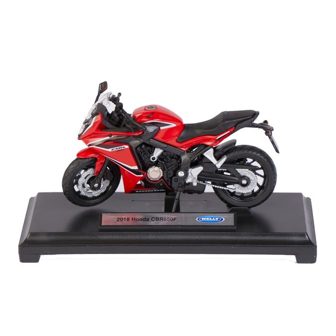 Welly 1:18 Die Cast Model Motorbikes - Honda