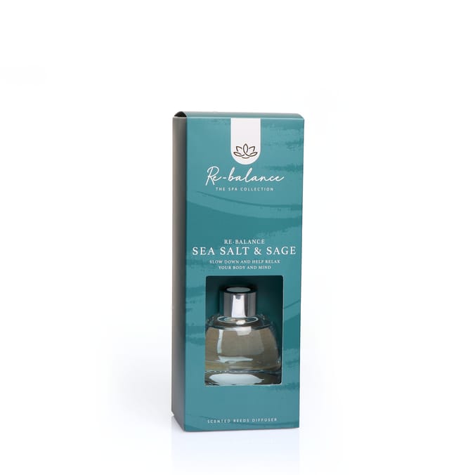 Re-balance Reed Diffuser - Sea Salt & Sage