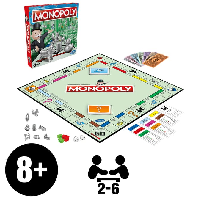 Hasbro Gaming Monopoly Board Game - Classic Edition