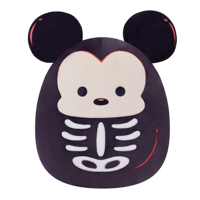 Squishmallows 8" Disney Plush - Skeleton Mickey