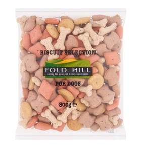 Fold Hill Biscuit Selection for Dogs 800g
