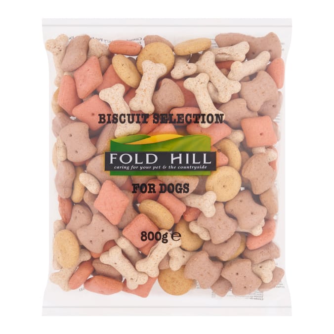 Fold Hill Biscuit Selection for Dogs 800g