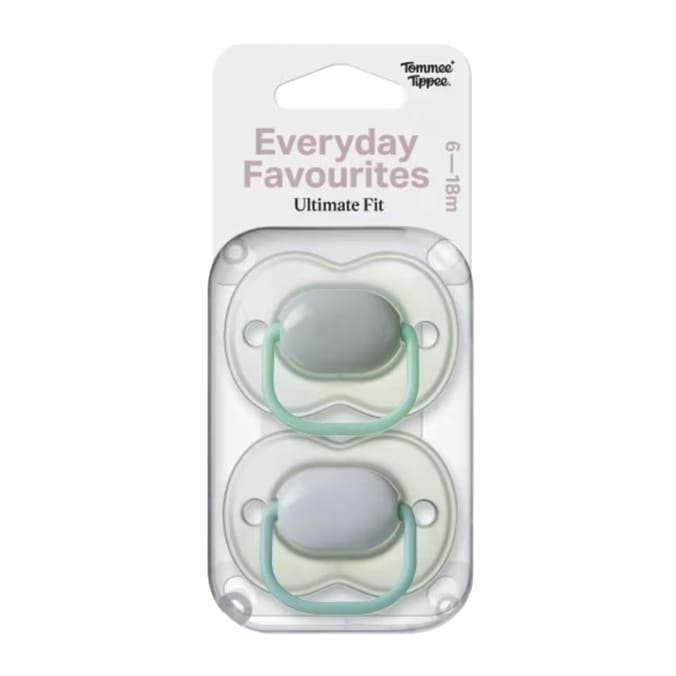 Tommee Tippee Everyday Favourites Ultimate Fits Soother 6-18 Months