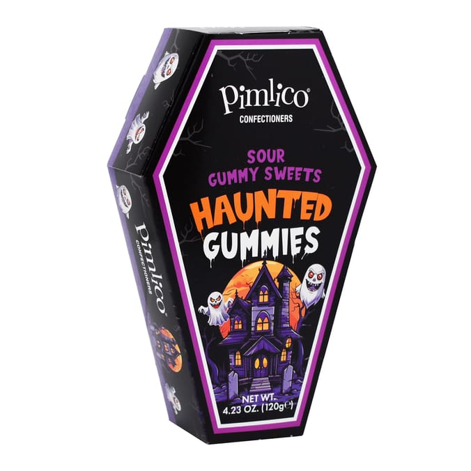 Pimlico Candy Coffin Sour Gummy Sweets 120g - Assorted