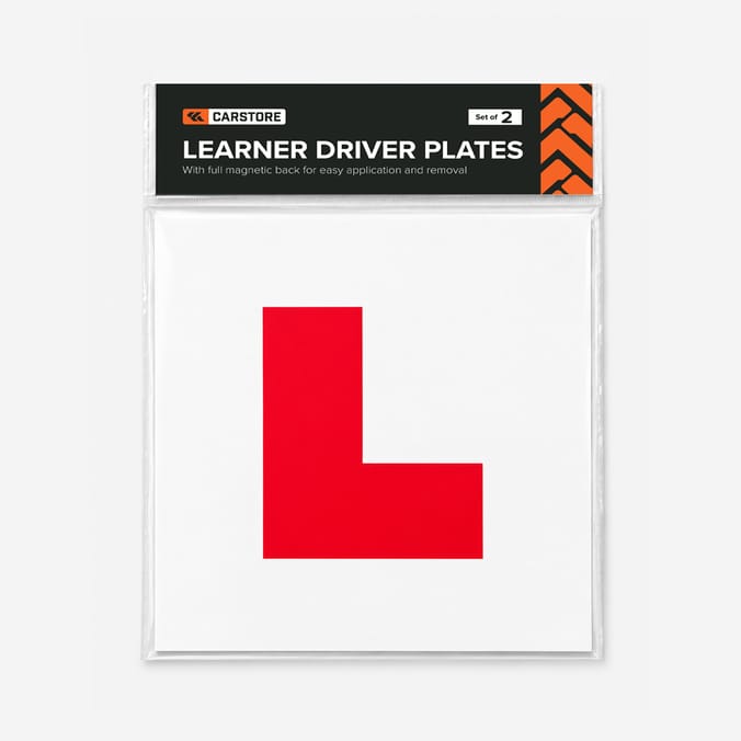 Carstore Magnetic Learner Driver Plate 2 Pack