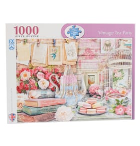 1000 Piece Puzzle - Vintage Tea Party