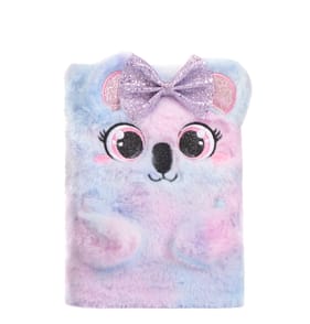 Scribble Pop Shop Fluffy Notebook - Multicolour