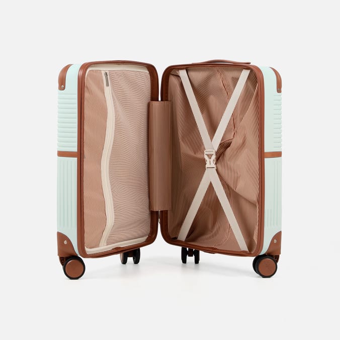 Salisburys Hard Shell Suitcase - Stockholm Mint