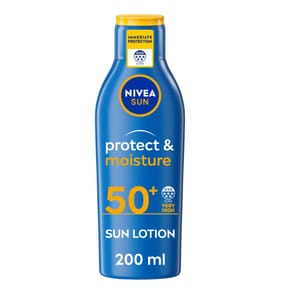 Nivea Sun Protect & Moisture Sun Lotion SPF 50+ 200ml