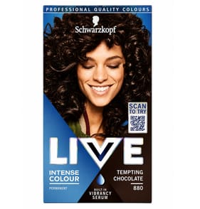 Schwarzkopf LIVE Intense Colour Hair Dye - Tempting Chocolate 880