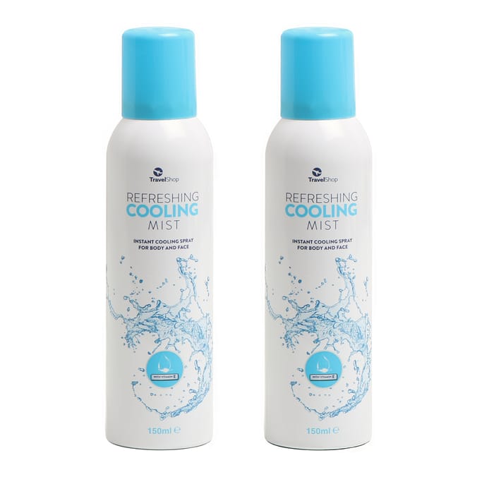 Travel Shop Refreshing Cooling Mist 150ml x2