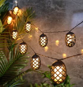Firefly 10 Solar Flame String Solar Lights